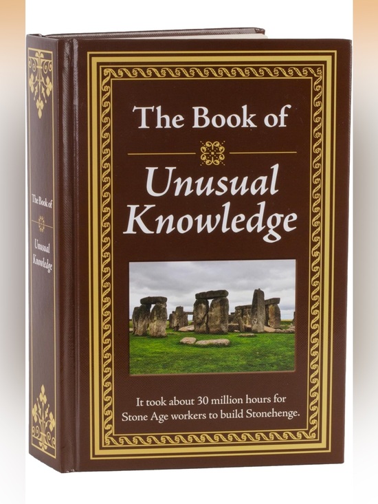 Other - The Book of Unusual Knowledge Hardcover - Brown